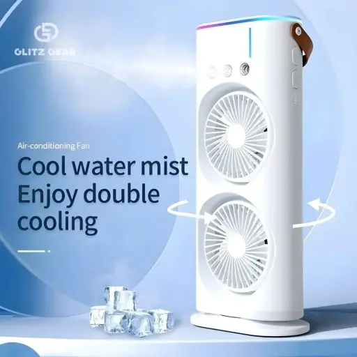 Double-Ended Spray Fan Personal Air Cooler Fan